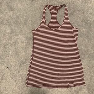 Lululemon striped tank top